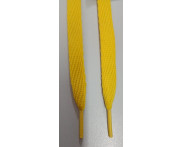 Cadarço Chato 120 CM - 72 Pares - Amarelo - Ref. AC 201 - 100% Poliéster